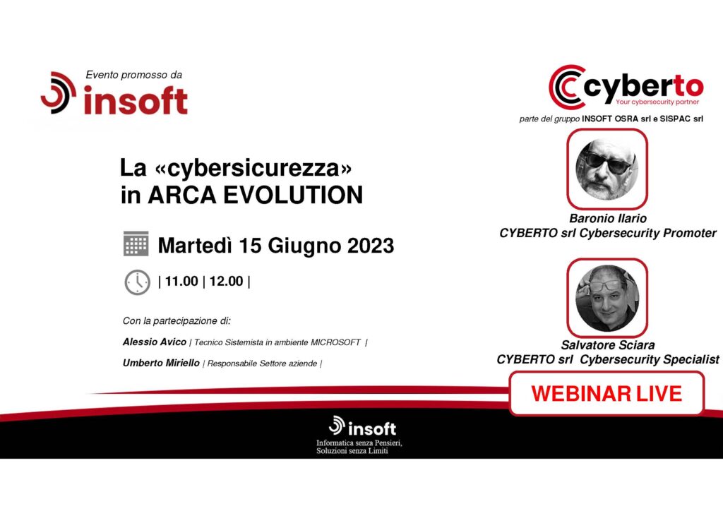 Cybersecurity in ARCA Evolution
