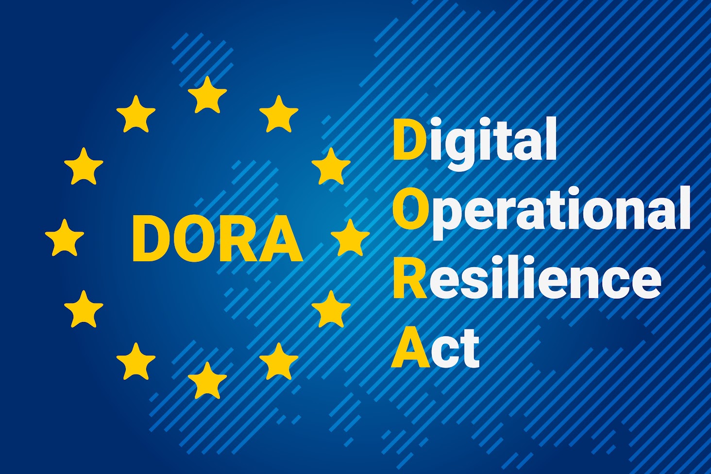 Logo del Regolamento DORA sulla resilienza operativa digitale
