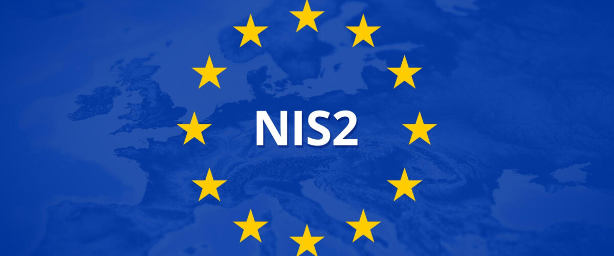 Rappresentazione visiva del concetto di NIS2, la normativa europea sulla cybersecurity per aziende e infrastrutture critiche.