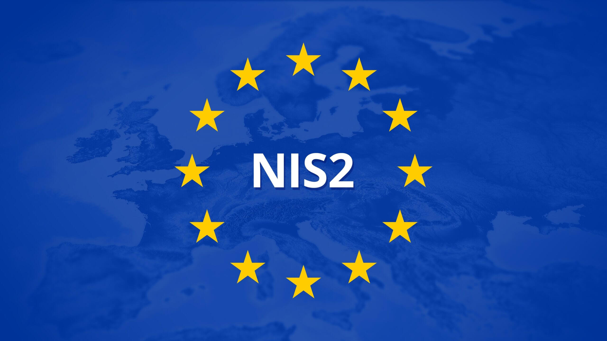 Rappresentazione visiva del concetto di NIS2, la normativa europea sulla cybersecurity per aziende e infrastrutture critiche.